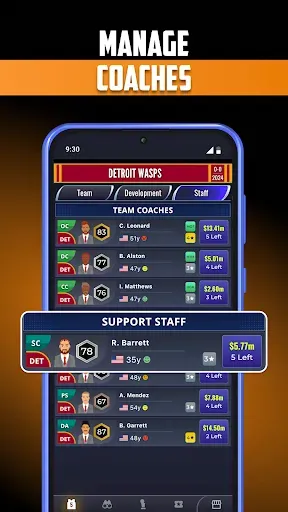 Скриншот 4 — Ultimate Pro Basketball GM