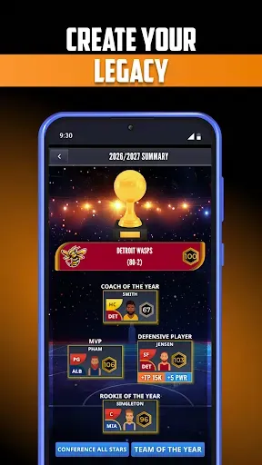 Скриншот 7 — Ultimate Pro Basketball GM