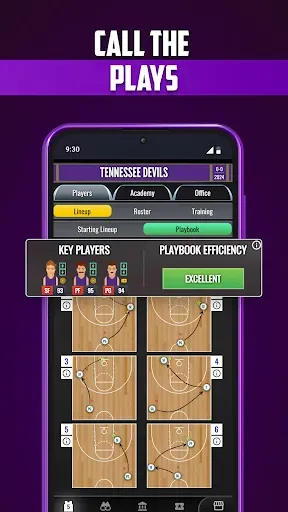 Скриншот 1 — ULT College Basketball Coach