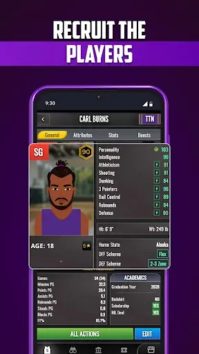 Скриншот 2 — ULT College Basketball Coach