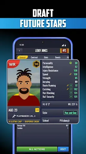 Скриншот 2 — Ultimate Pro Football GM