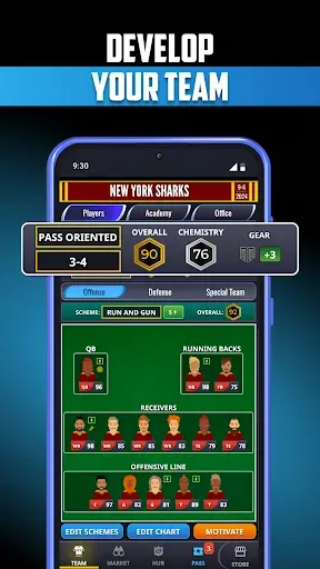 Скриншот 3 — Ultimate Pro Football GM