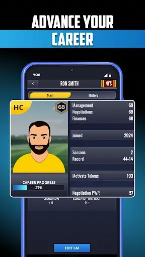 Скриншот 7 — Ultimate Pro Football GM