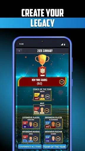 Скриншот 8 — Ultimate Pro Football GM