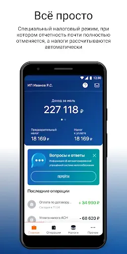 Скриншот 2 — АУСН ФНС России