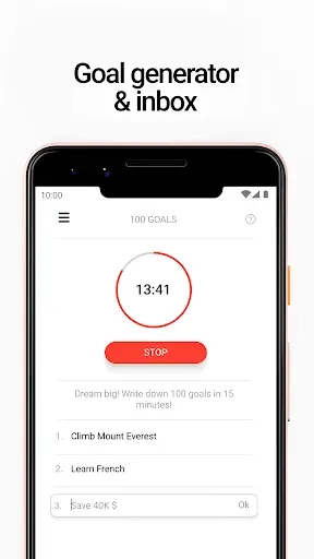 Скриншот 1 — Anygoal: 12 недель в году