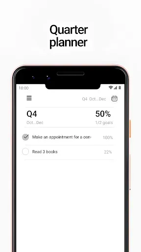 Скриншот 3 — Anygoal: 12 недель в году