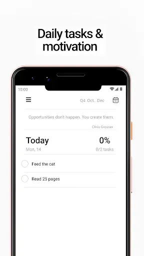 Скриншот 5 — Anygoal: 12 недель в году