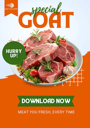 Скриншот 1 — GOAT- Meat you fresh everytime