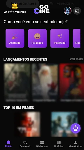 Скриншот 1 — GoCine - Filmes em casa