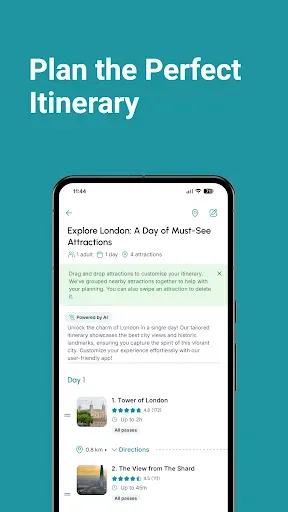 Скриншот 5 — Go City: Travel Plan & Tickets
