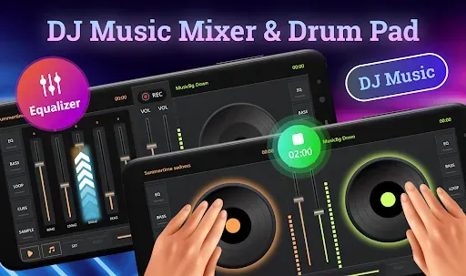 Скриншот 1 — DJ Music Mixer & Drum Pad