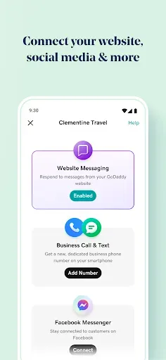 Скриншот 2 — GoDaddy Conversations