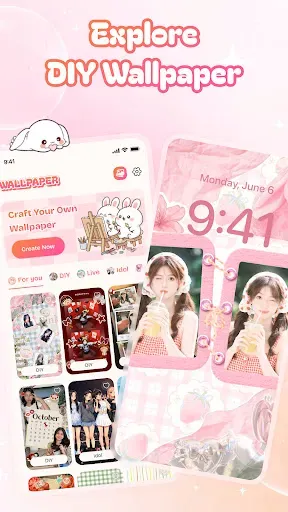 Скриншот 1 — DIY Photo Collage Wallpaper