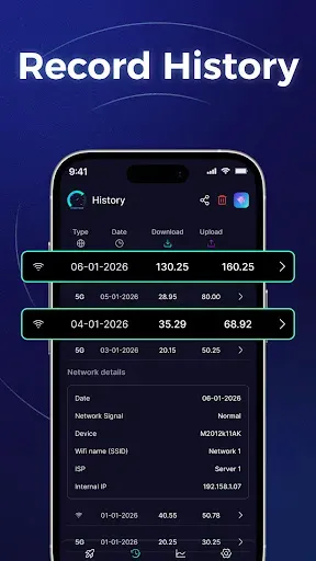 Скриншот 5 — Speed Test For Wifi & Internet