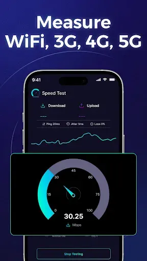Скриншот 7 — Speed Test For Wifi & Internet