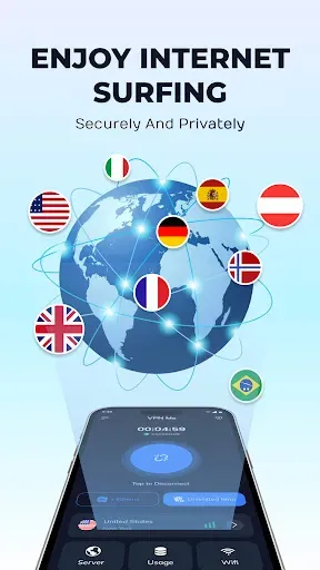 Скриншот 1 — VPN Me: Fast & Secure VPN