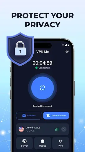 Скриншот 3 — VPN Me: Fast & Secure VPN