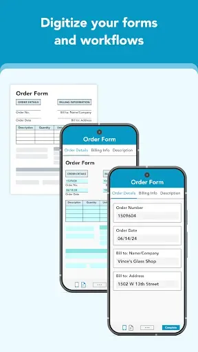 Скриншот 1 — GoFormz Mobile Forms & Reports