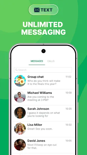 Скриншот 4 — textPlus: Text Message + Call