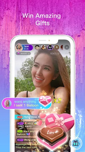 Скриншот 1 — GOGO LIVE Streaming Video Chat
