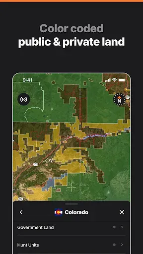 Скриншот 4 — GOHUNT / Hunt Research & Maps