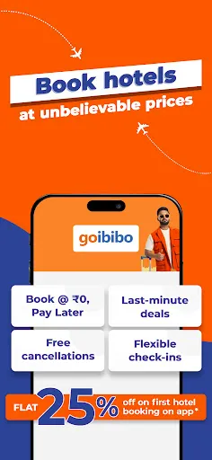 Скриншот 2 — Goibibo: Hotel, Flight & Train