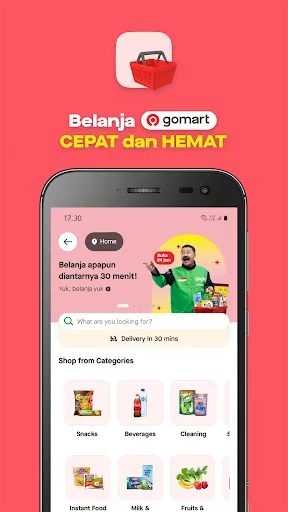 Скриншот 6 — Gojek - Transportasi & Makanan