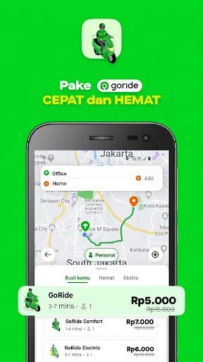Скриншот 8 — Gojek - Transportasi & Makanan