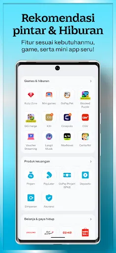 Скриншот 3 — GoPay: Transfer, Bayar, QRIS