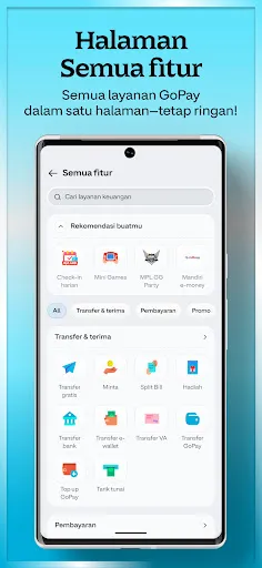 Скриншот 4 — GoPay: Transfer, Bayar, QRIS