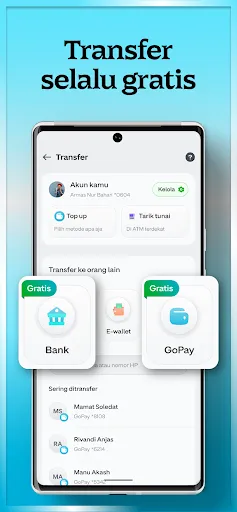 Скриншот 6 — GoPay: Transfer, Bayar, QRIS