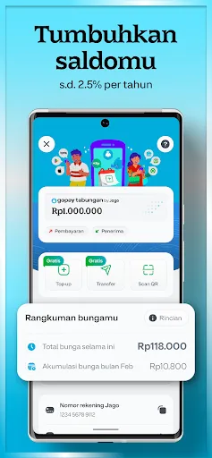 Скриншот 7 — GoPay: Transfer, Bayar, QRIS