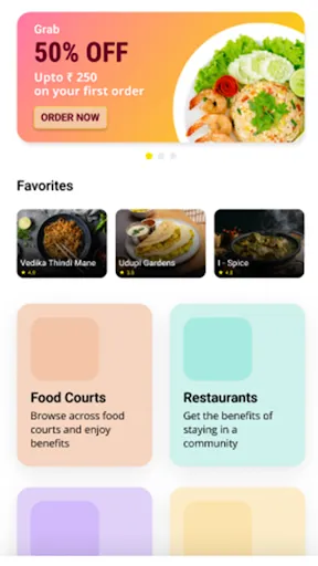 Скриншот 2 — GoKhana - Food Court Ordering