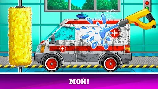 Скриншот 3 — Машинки: игры для детей, пазлы