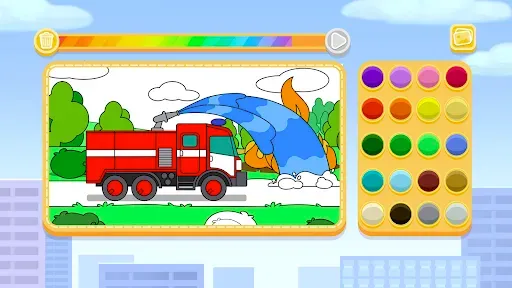 Скриншот 8 — Машинки: игры для детей, пазлы