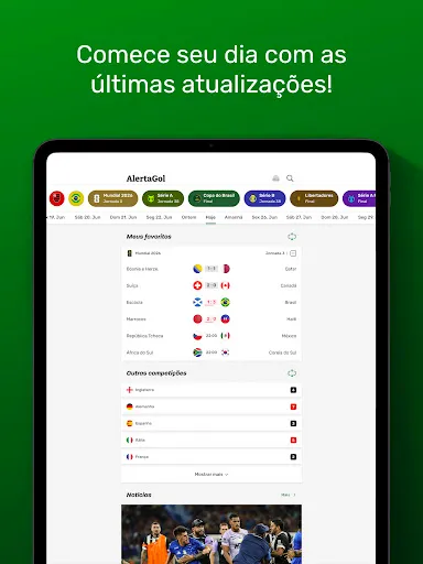 Скриншот 8 — AlertaGol – Copa 26 Resultados