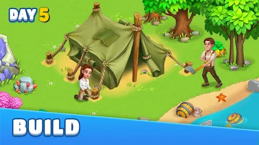 Скриншот 2 — Golden Island: Survivors Farm