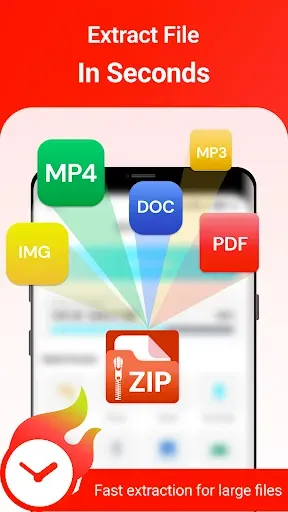 Скриншот 3 — Zip Extractor : UnZIP & UnRAR