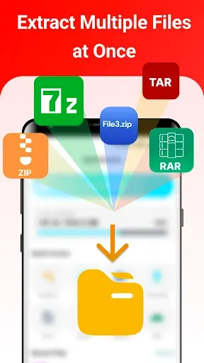 Скриншот 4 — Zip Extractor : UnZIP & UnRAR