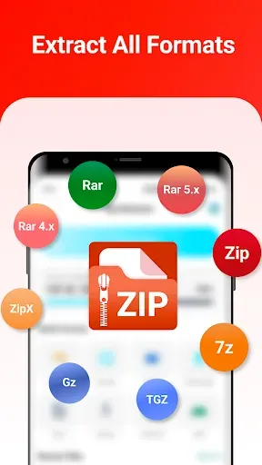 Скриншот 6 — Zip Extractor : UnZIP & UnRAR