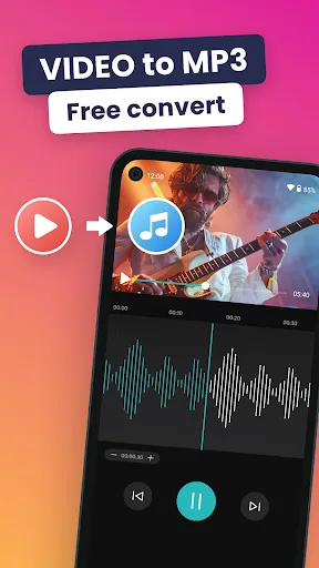 Скриншот 1 — MP3 Converter : Video To MP3