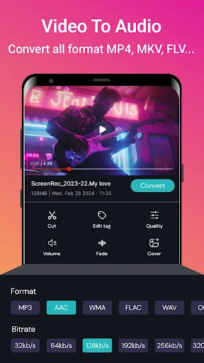 Скриншот 8 — MP3 Converter : Video To MP3