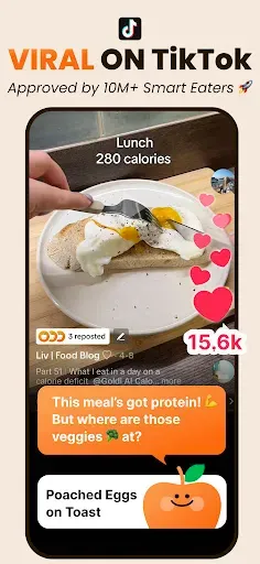 Скриншот 2 — AI Calorie Tracker: Goldi