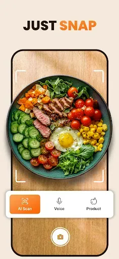 Скриншот 3 — AI Calorie Tracker: Goldi