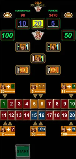 Скриншот 2 — Gold Monarch Spielautomat