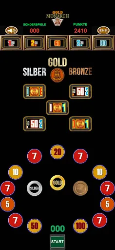 Скриншот 3 — Gold Monarch Spielautomat