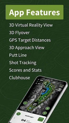 Скриншот 2 — GolfLogix: 3D Golf Course GPS