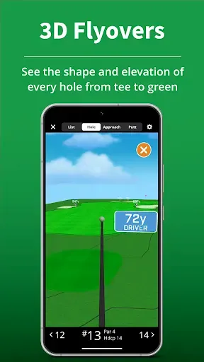 Скриншот 3 — GolfLogix GPS+линия для гольфа