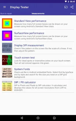 Скриншот 8 — Display Tester